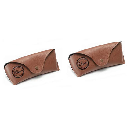 1/2/3/5/10 PCS Leather Soft Eyeglass Case for Men Women Glasses Box Bag Protector Case Accessories