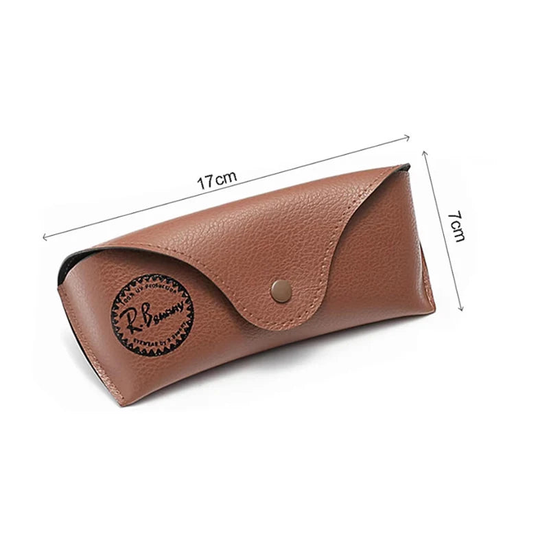 1/2/3/5/10 PCS Leather Soft Eyeglass Case for Men Women Glasses Box Bag Protector Case Accessories
