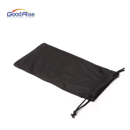 Promotional Wiping Cleaning Cloth Portable Custom Microfiber Sunglasses Cleaning Cloths Drawstring Sunglass Pouch