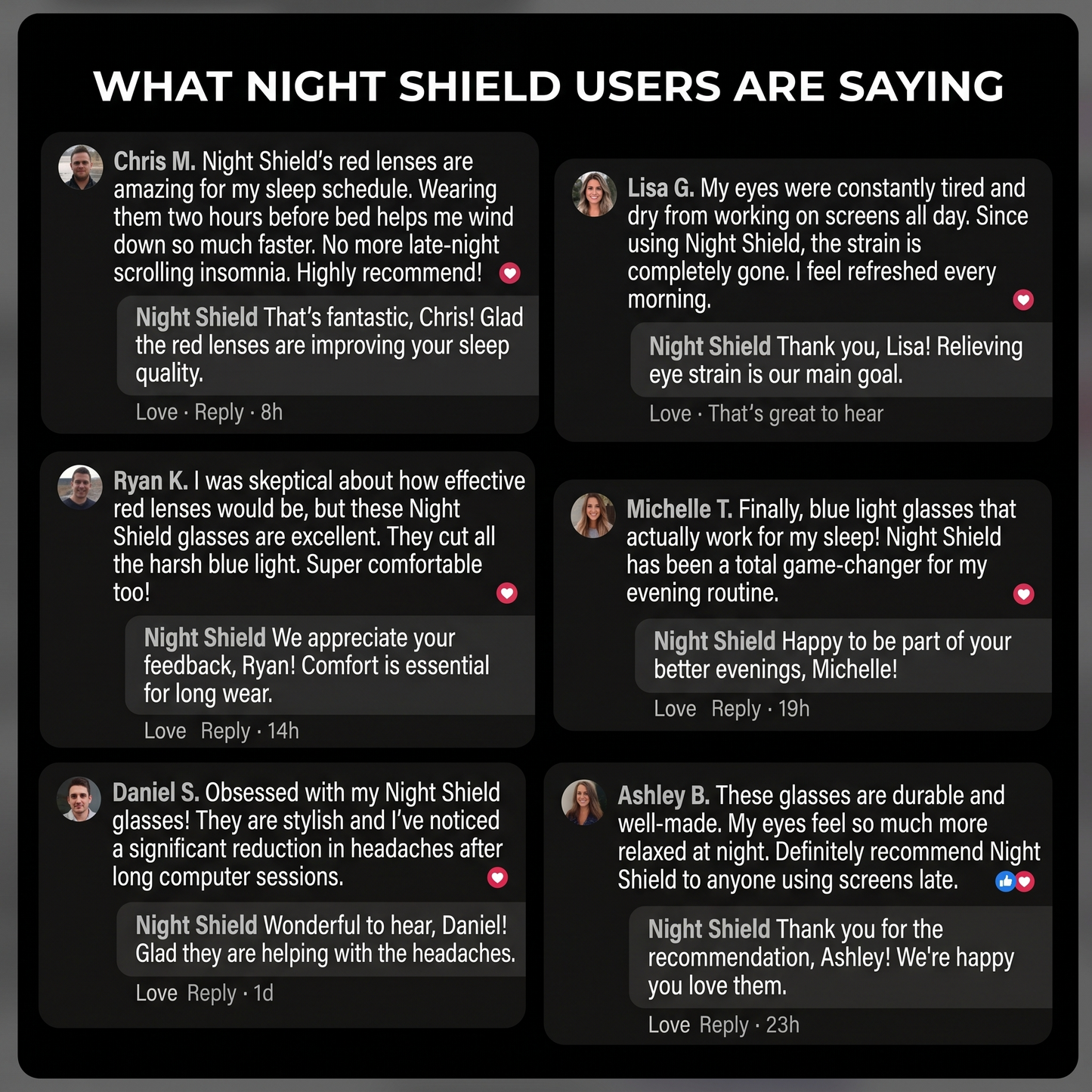NightShield™-Red Lens Blue Light Glasses