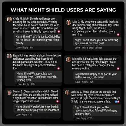 NightShield™-Red Lens Blue Light Glasses